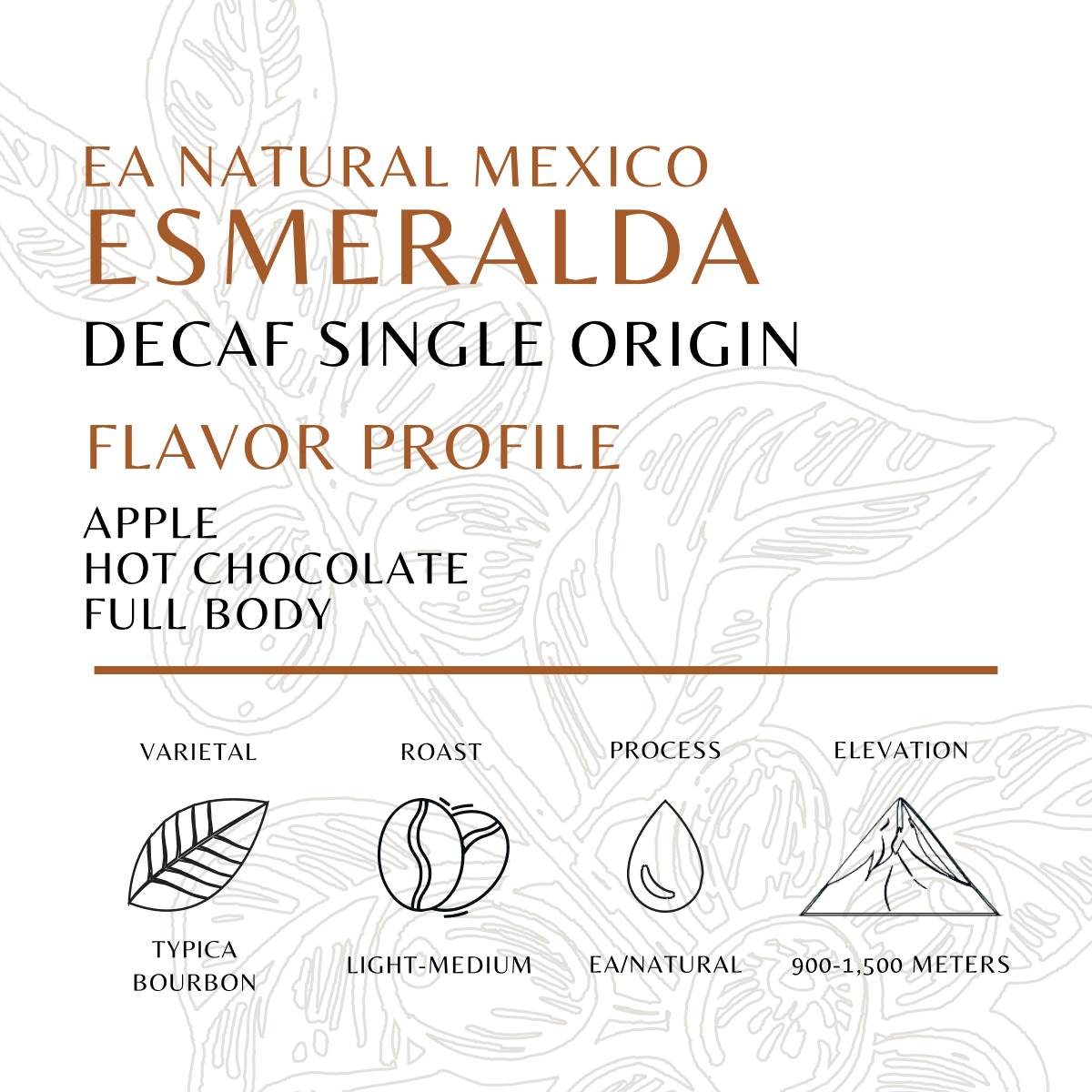 Esmeralda Decaf - Old World Coffee Roasters
