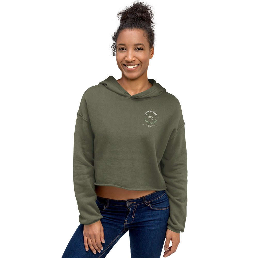Crop Hoodie - Old World Coffee Roasters
