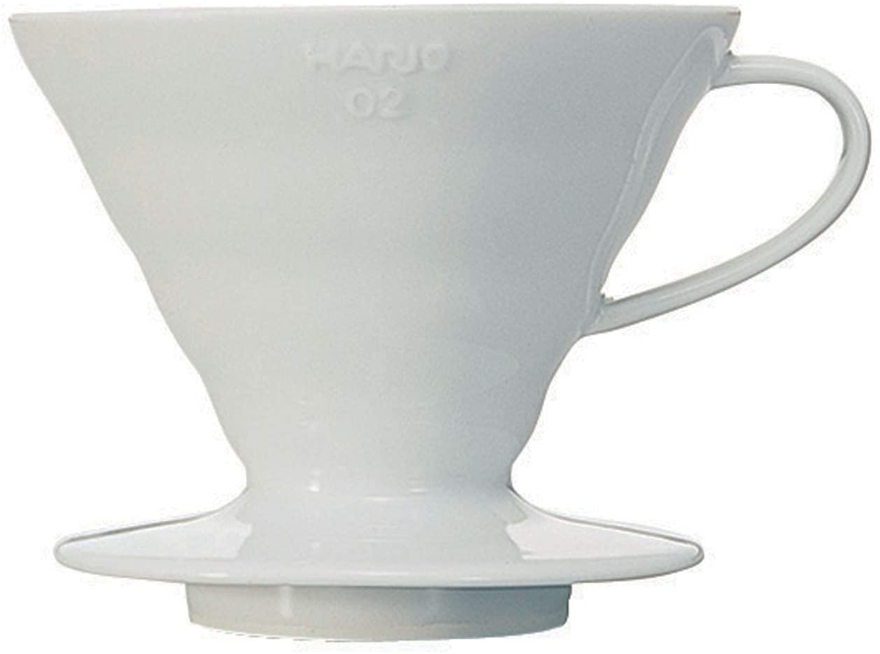 Hario V60 Dripper 02/White - Old World Coffee Roasters