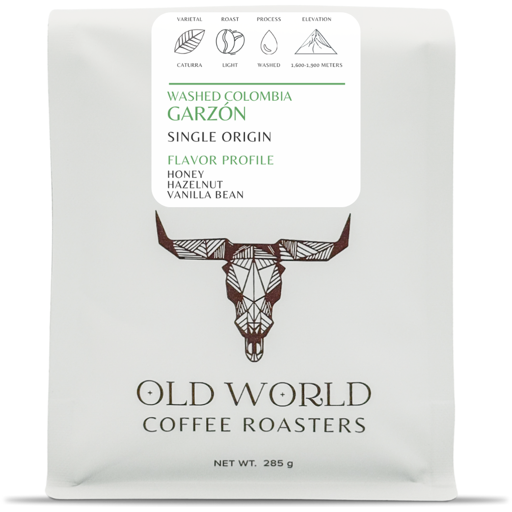 Garzon Colombia coffee bag