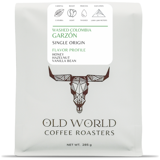 Garzon Colombia coffee bag