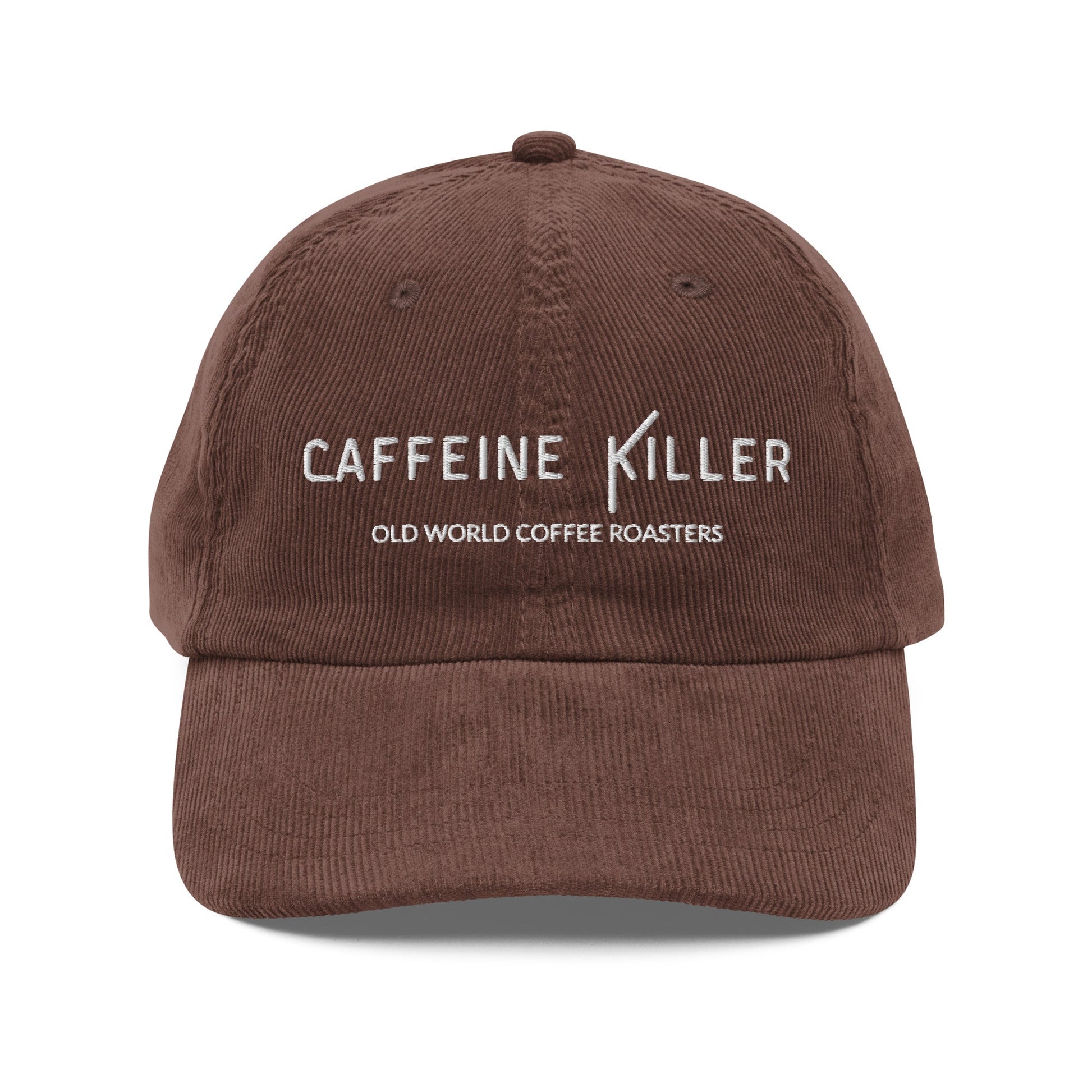 Caffeine Killer Corduroy Hat - Old World Coffee Roasters