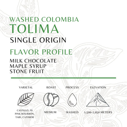 Colombia - Tolima - Washed - Old World Coffee Roasters