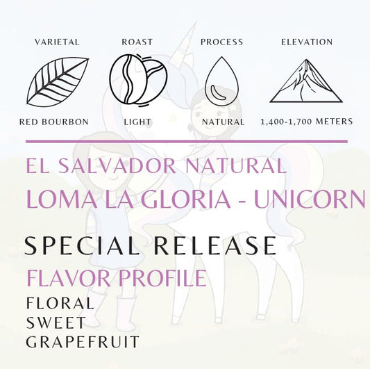 El Salvador - Loma La Gloria - Unicorn - Natural - Old World Coffee Roasters