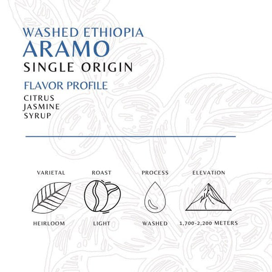 Ethiopia - Aramo - Washed - Old World Coffee Roasters