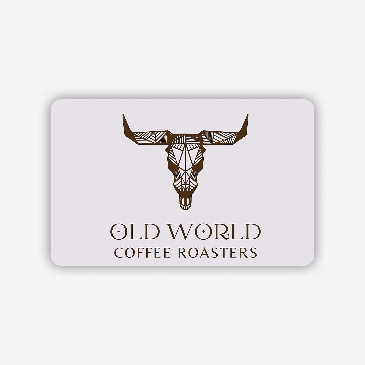 Gift card - Old World Coffee Roasters