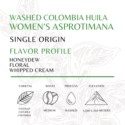 Huila Women's ASPROTIMANA - Old World Coffee Roasters