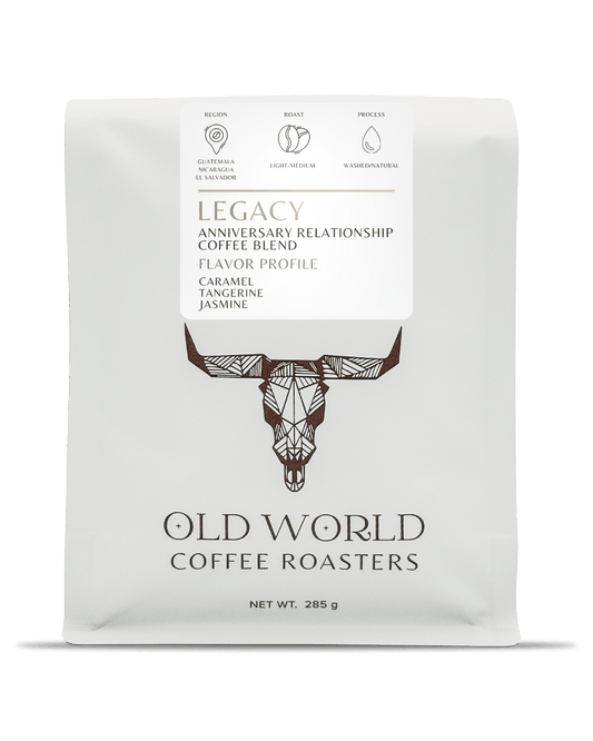 Legacy - Anniversary Relationship Coffee Blend - Old World Coffee Roasters