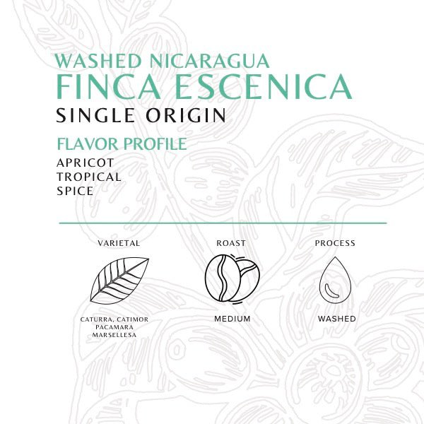 Nicaragua - Finca Escenica - Washed - Old World Coffee Roasters