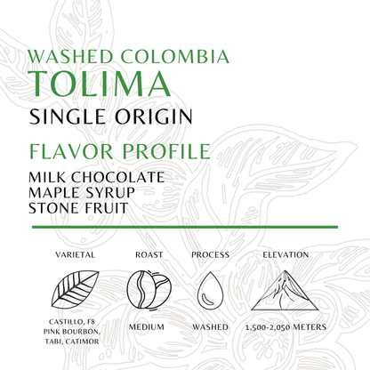 Tolima - Old World Coffee Roasters