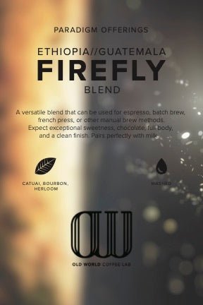 Firefly Espresso Blend - Old World Coffee Roasters