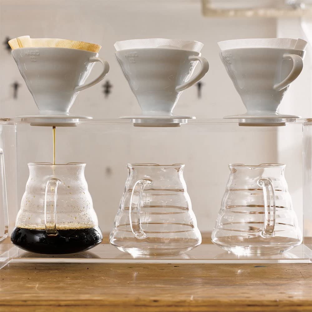 Hario V60 Dripper 02/White - Old World Coffee Roasters