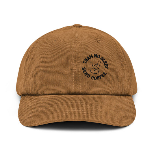 Send Coffee- Corduroy hat - Old World Coffee Roasters